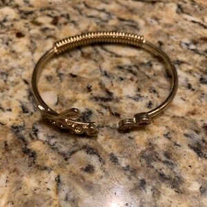Claire’s Love Gold Cuff Bracelet